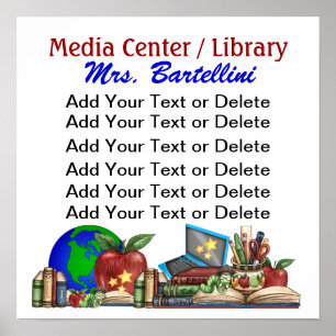 École / Bibliothèque / Poster en classe - SRF