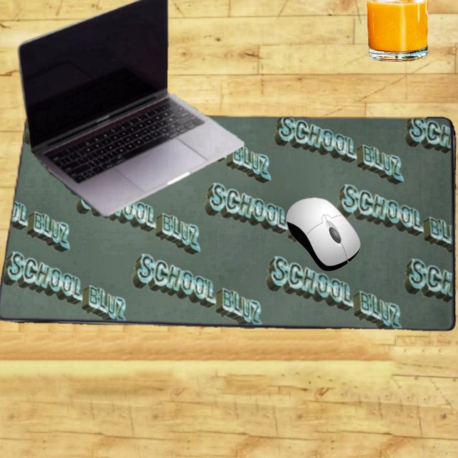 École Bluz-3D (A desk mat that suits your mood!)