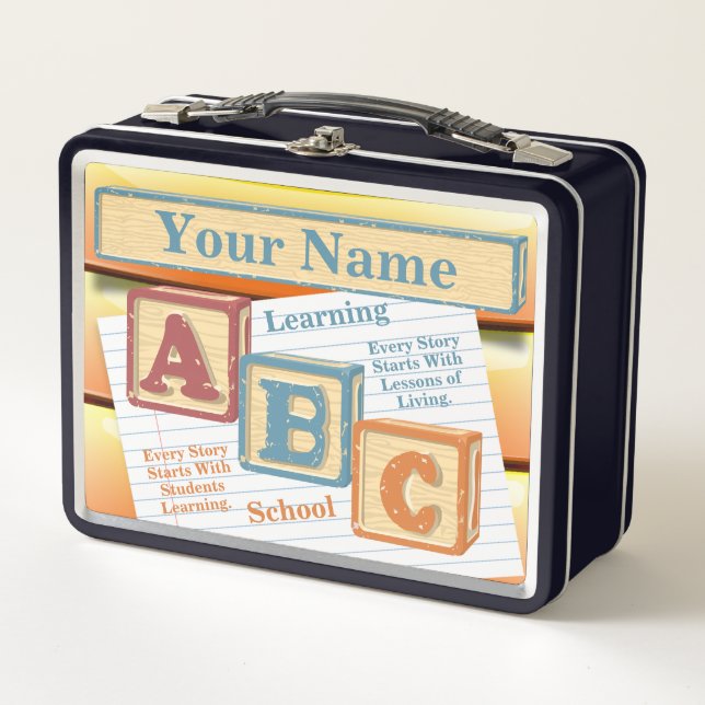 École d'apprentissage personnalisée ABC Lunchbox m (Devant)