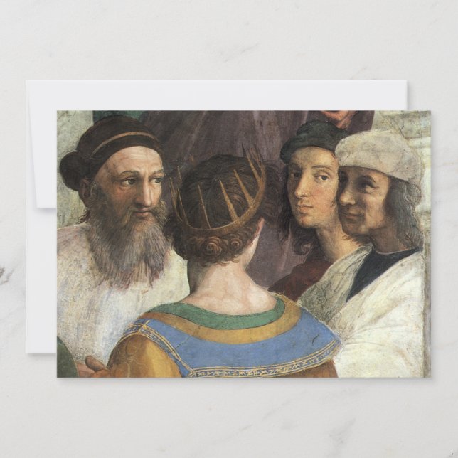 École d'Athènes par Raphael, Renaissance Vintage (Devant)