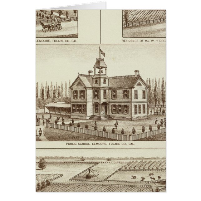 École de Lemoore, ranch Grangeville (Devant)