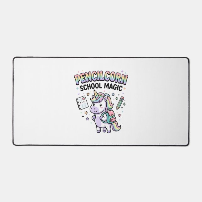 École de licorne Pencilcorn Magie Charmante Merch  (Recto)