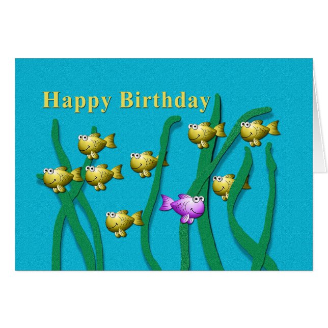 École de poissons (Devant horizontal)