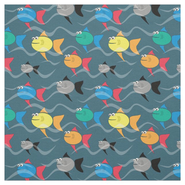École de tissu de poissons (Échantillon)