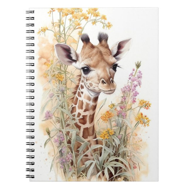 École Giraffe Bureau Carnet Cadeau (Devant)