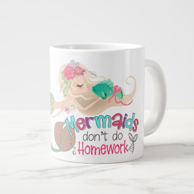 École - Jumbo Mug (Devant droit)