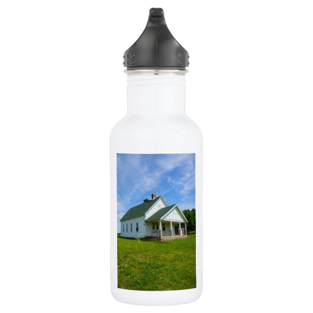 École Locust Prairie Bouteille d'eau en acier inox (Droite)