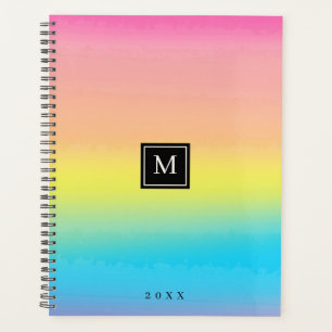Ecole Monogramme Arc-en-ciel