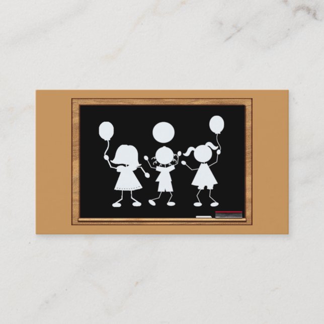 École ou carte de visite de garde (Devant)