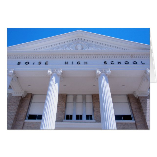 École secondaire de Boise (Devant horizontal)