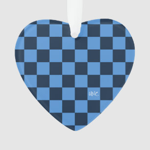 École Sports Checkerboard INITIALS Heart Team Amus