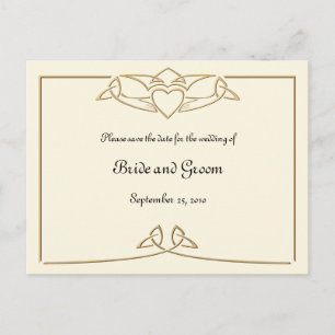 Économies de Claddagh de Celtic les cartes