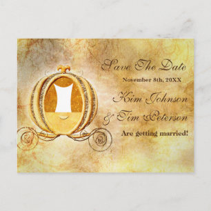 Économies vintages de Cendrillon la carte postale