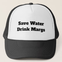 Économisez de l'eau Boire Marges Casquette de cami