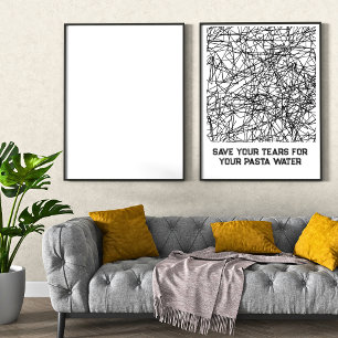 Économisez Vos Larmes Pour Votre Poster D'Eau Pâta