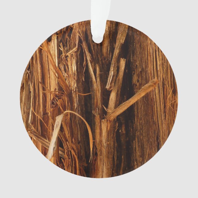 Écorce de bois texturée de cèdre (devant)