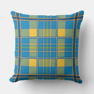 écossais plaid tartan coussin