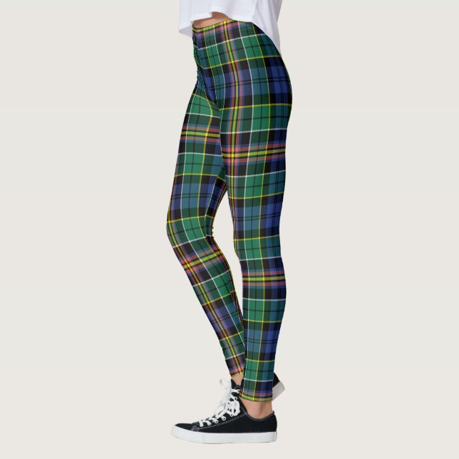 Ecosse Clan Allison Tartan Femmes Leggings (Gauche)