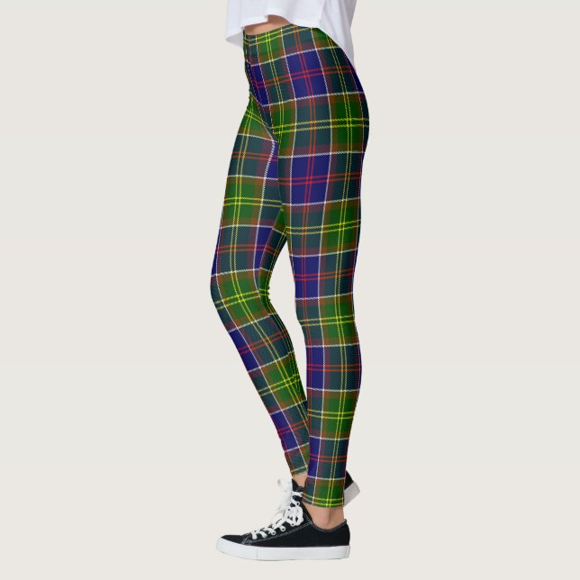 Ecosse Clan Ayrshire Tartan Leggings femmes (Gauche)