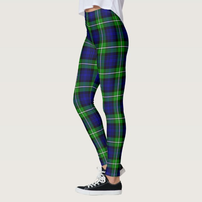 Ecosse Clan Bannerman Tartan femmes Leggings (Gauche)