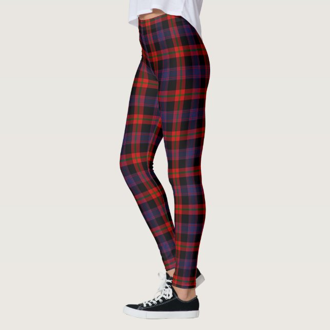 Ecosse Clan Broun Tartan Femmes Leggings (Gauche)