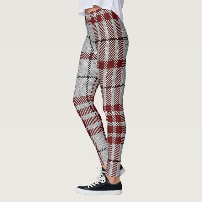 Ecosse Clan Clayton Tartan Femmes Leggings (Gauche)