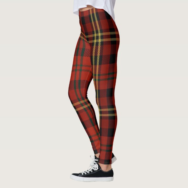Ecosse Clan Davis Tartan Femmes Leggings (Gauche)