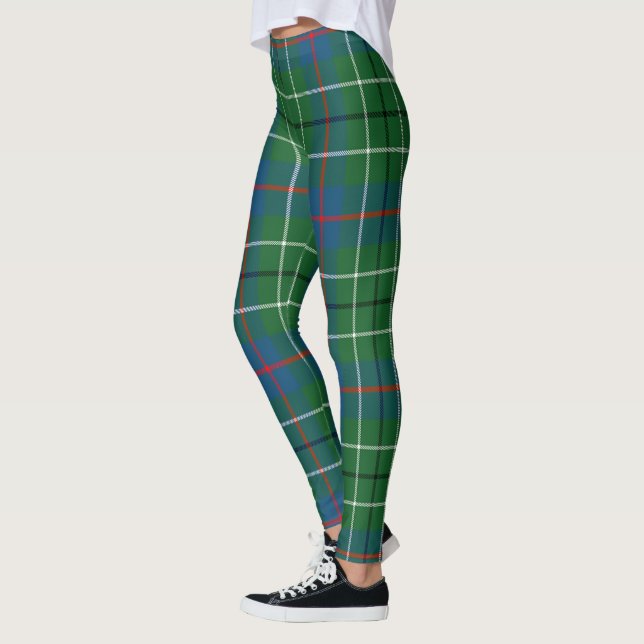 Ecosse Clan Duncan Ancient Tartan Femmes Leggings (Gauche)