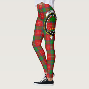 Ecosse Clan Fenton Crest Tartan Femmes Leggings