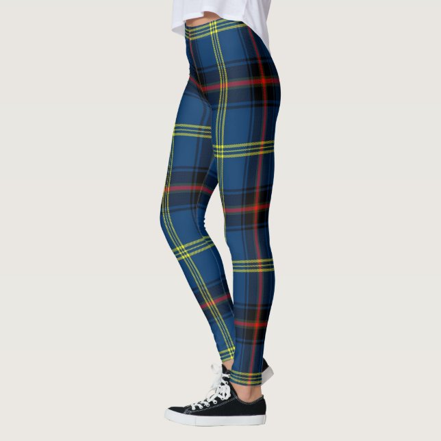 Ecosse Clan Grewar Tartan Femmes Leggings (Gauche)