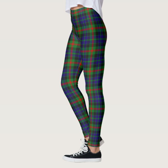 Ecosse Clan Gunn Moderne Tartan Femmes Leggings (Gauche)