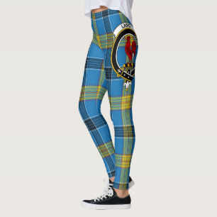 Ecosse Clan Laing Crest Tartan Femmes Leggings