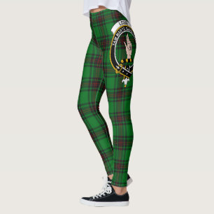 Ecosse Clan Logie Crest Tartan Femmes Leggings