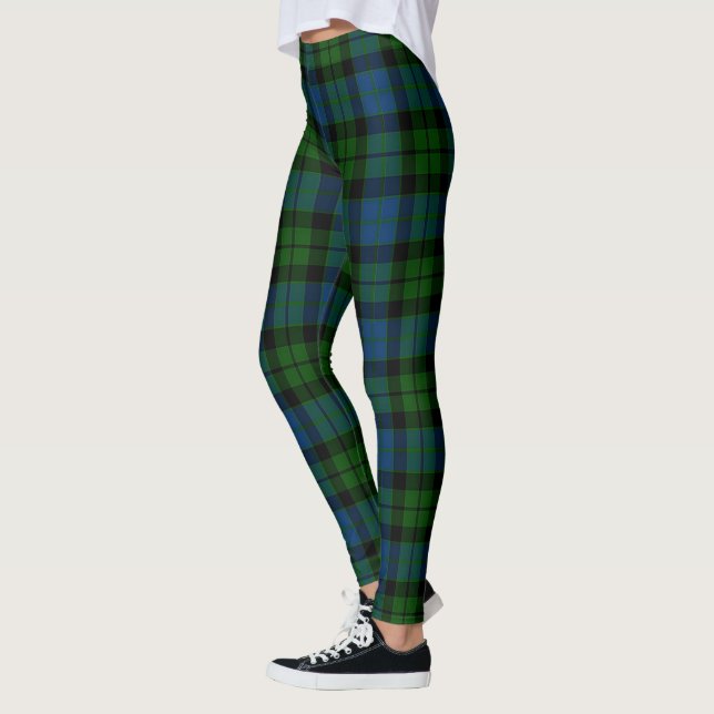 Ecosse Clan MacKie Tartan Leggings femmes (Gauche)