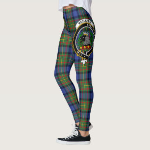 Ecosse Clan MacLaren Crest Tartan Femmes Leggings