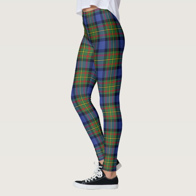 Ecosse Clan MacLaren Tartan Leggings femmes (Gauche)