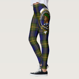 Ecosse Clan Muir Crest Tartan Femmes Leggings