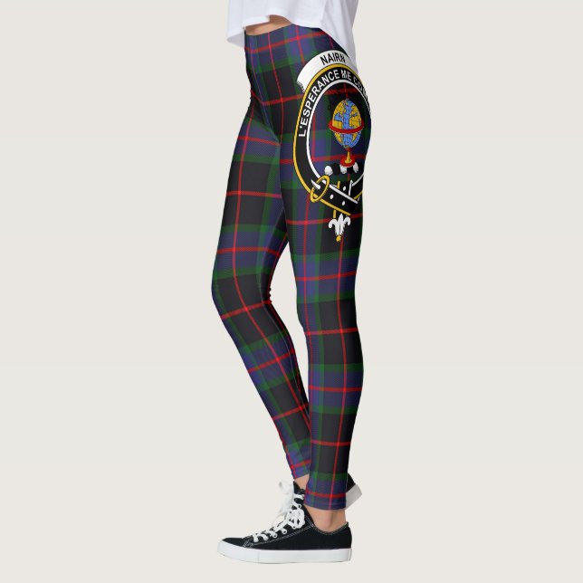 Ecosse Clan Nairn Crest Tartan Femmes Leggings (Gauche)