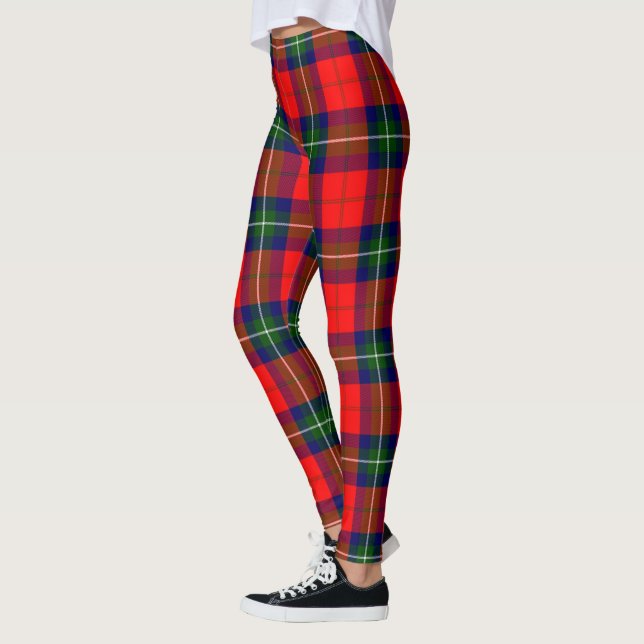 Ecosse Clan Ruthven Tartan Femmes Leggings (Gauche)