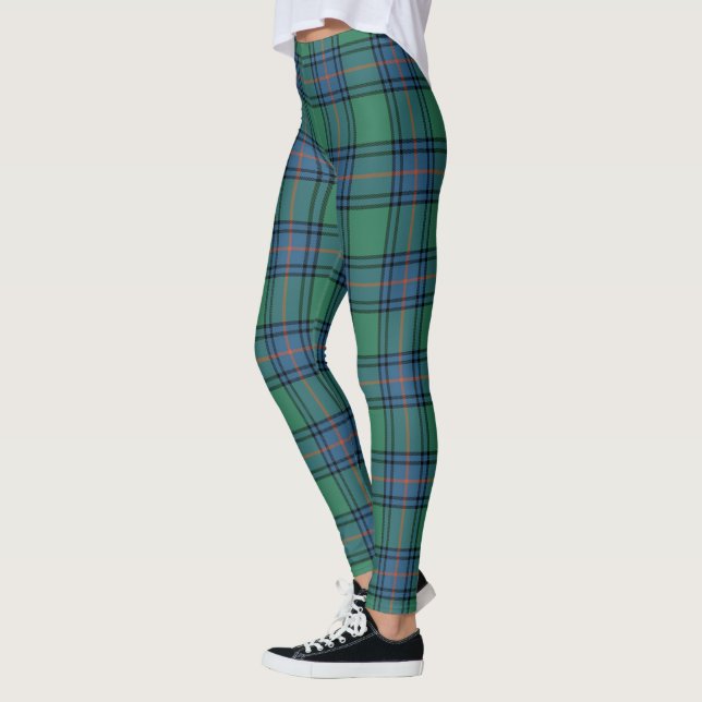 Ecosse Clan Shaw Ancient Tartan Femmes Leggings (Gauche)