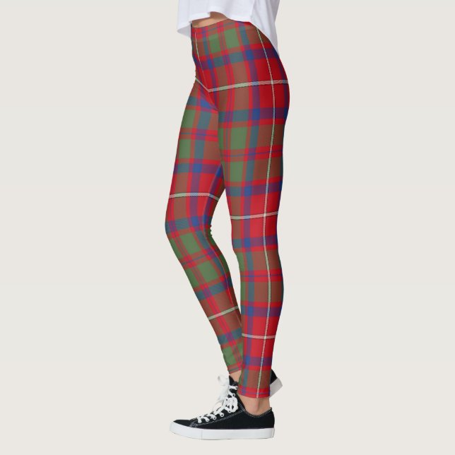 Ecosse Clan Shaw Tartan Femmes Leggings (Gauche)