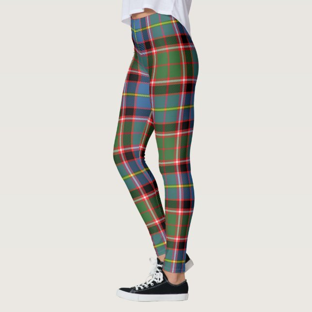 Ecosse Clan Stirling Tartan Femmes Leggings (Gauche)
