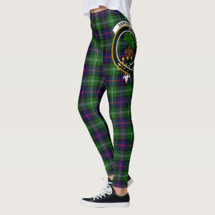 Ecosse Clan Swinton Crest Tartan Femmes Leggings