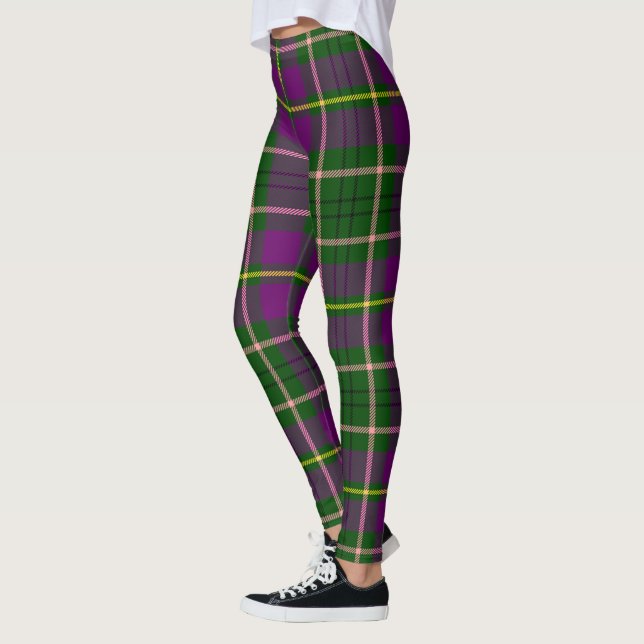 Ecosse Clan Taylor Tartan Femmes Leggings (Gauche)