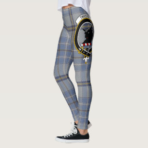 Ecosse Clan Tweedie Crest Tartan Femmes Leggings