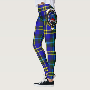 Ecosse Clan Weir Crest Tartan Femmes Leggings