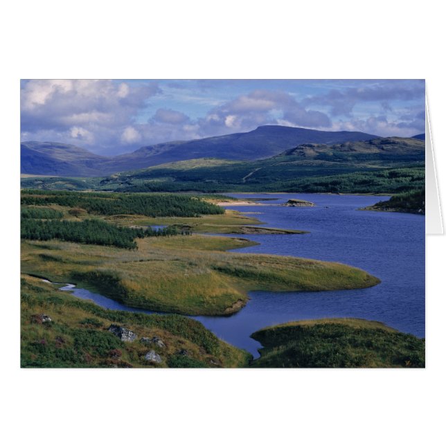 Écosse, Highland, Wester Ross, Loch Garry. Un (Devant horizontal)