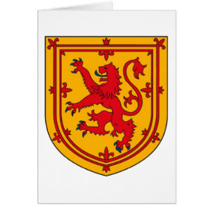 Écosse Lion Rampant Bouclier