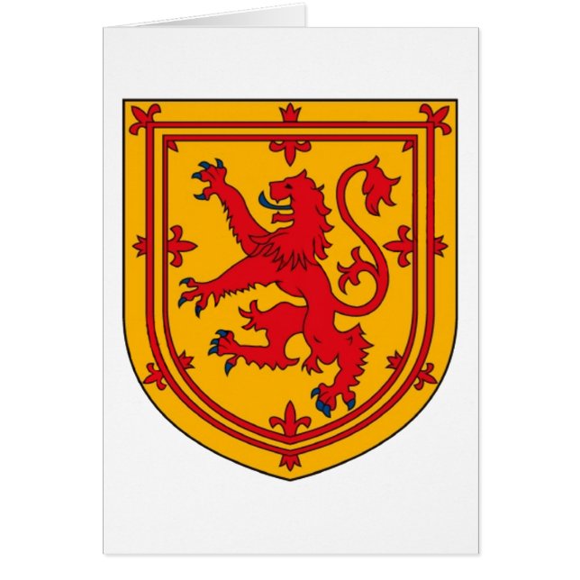 Écosse Lion Rampant Bouclier (Devant)