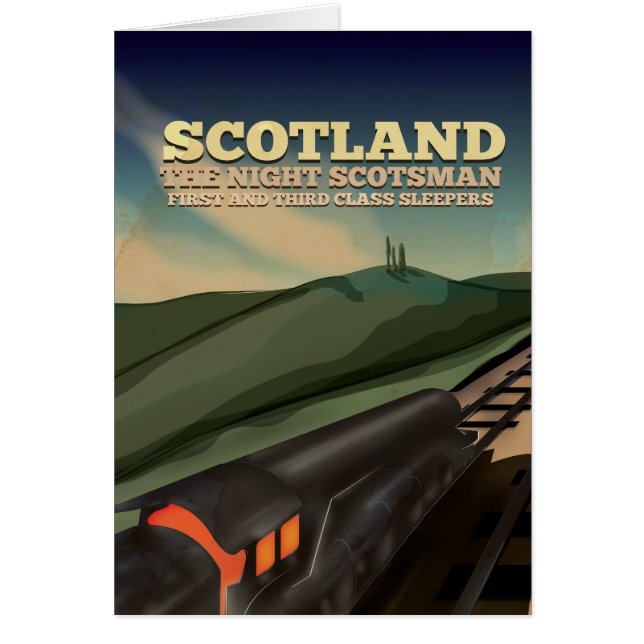 Ecosse Locomotive Travel Poster (Devant)